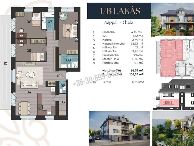 Eladó lakás Budapest XII. kerület, Virányos 114 nm