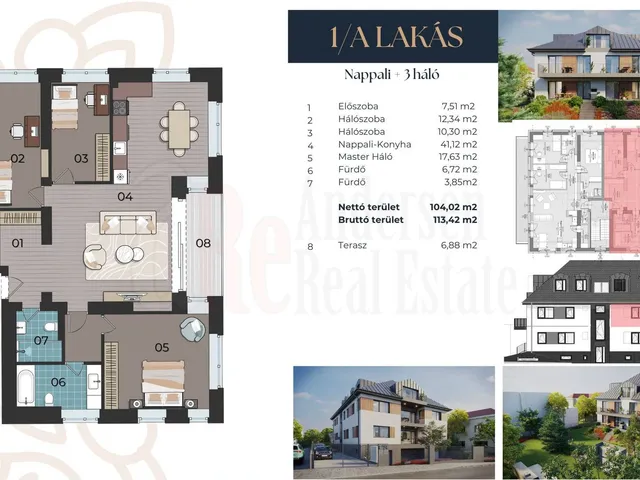 Eladó lakás Budapest XII. kerület, Virányos 116 nm