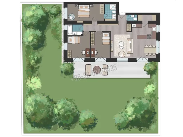 Eladó lakás Budapest XII. kerület, Virányos 186 nm