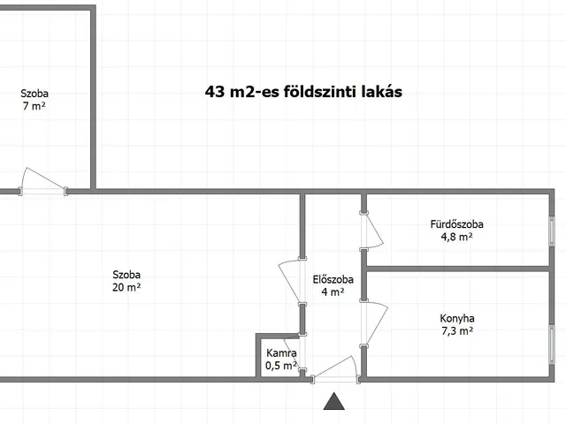 Eladó lakás Tatabánya 43 nm