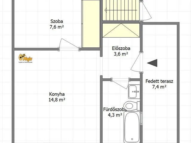 Eladó üdülő és hétvégi ház Budaörs, Alsószállás 55 nm