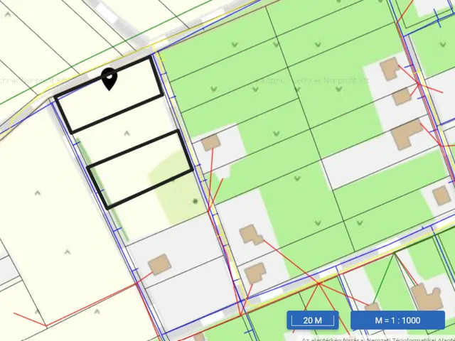 Eladó telek Mohács 1830 nm
