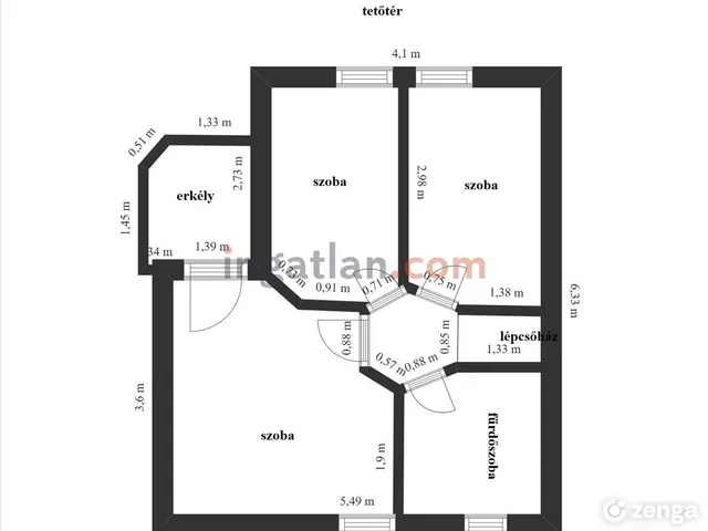 Eladó ház Táborfalva 60 nm