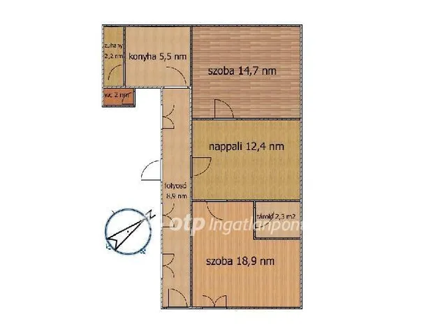Eladó ház Kiskunlacháza 66 nm