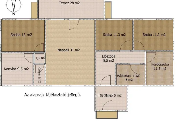 Eladó ház Majosháza 110 nm