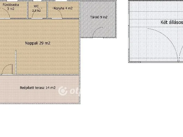 Eladó ház Kiskunlacháza 73 nm