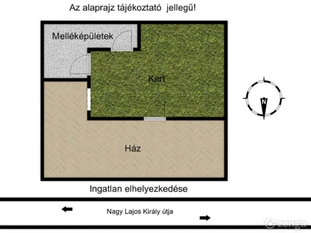 Eladó ház Budapest XIV. kerület, Herminamező, Nagy Lajos király útja 166 192 nm