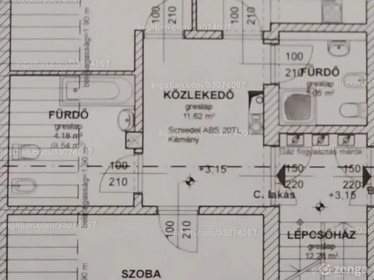 Eladó lakás Vonyarcvashegy 77 nm