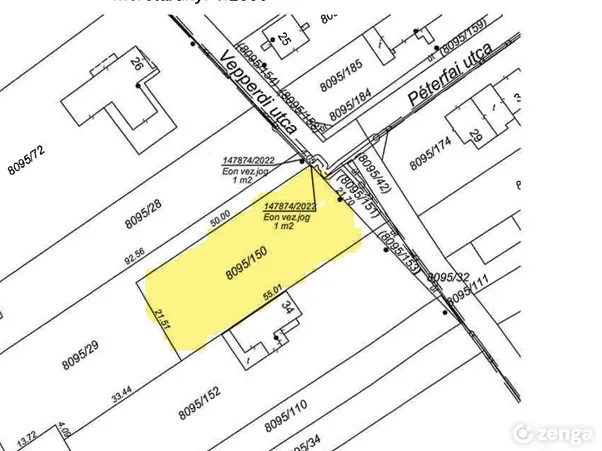 Eladó telek Sopron, Kutyahegy 1112 nm