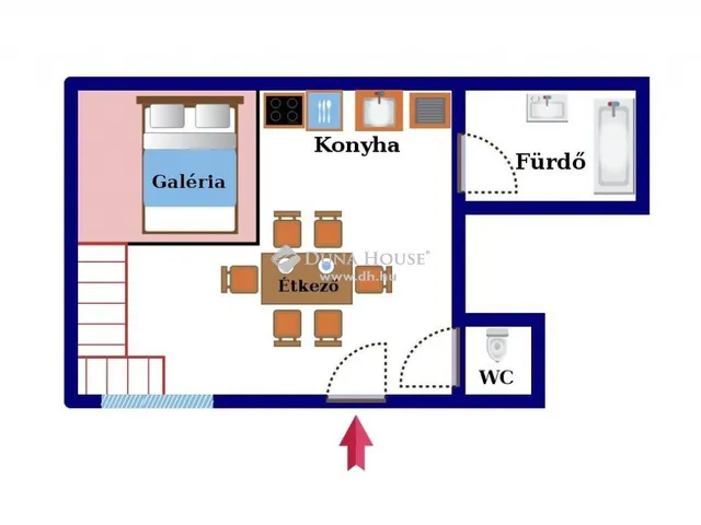 Eladó lakás Budapest IX. kerület 32 nm