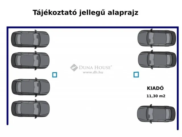 Kiadó garázs Budapest IX. kerület, Rehabilitációs terület IX. ker. 11 nm