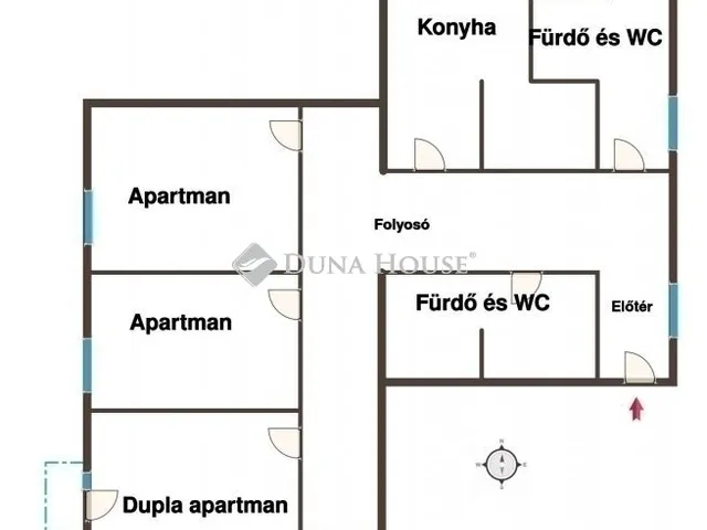 Eladó lakás Budapest VIII. kerület, II. János Pál pápa tér 76 nm