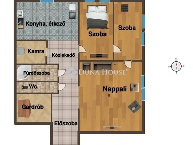 Eladó lakás Budapest XXII. kerület, Budafok 59 nm