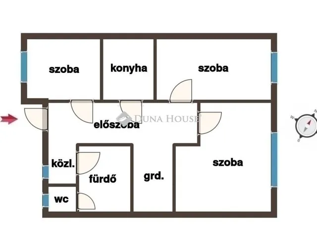 Eladó ház Budapest IX. kerület, Külső Ferencváros 50 nm