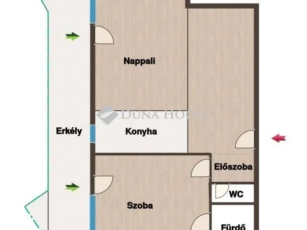 Eladó lakás Budapest IX. kerület 53 nm