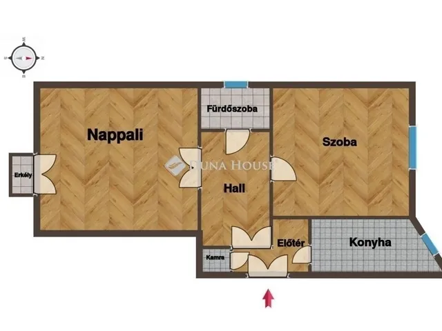 Eladó lakás Budapest XII. kerület, Farkasrét 57 nm