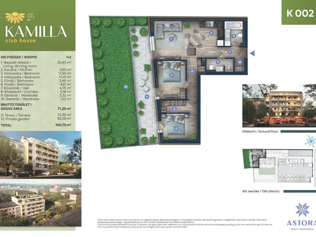 Eladó lakás Budapest XIII. kerület, Angyalföld 101 nm