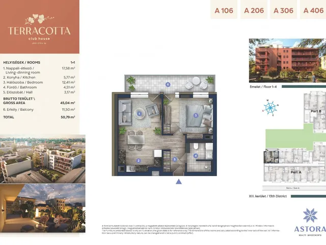 Eladó lakás Budapest XIII. kerület, Angyalföld 49 nm