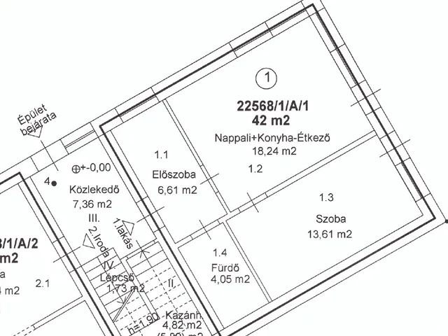 Eladó lakás Érd, Városközpont 42 nm
