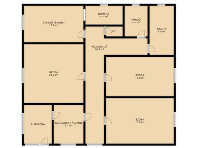 Eladó ház Kerecsend 106 nm