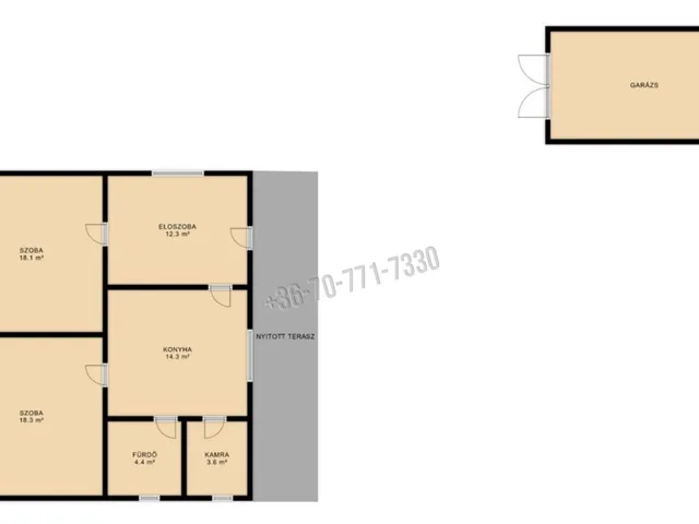 Eladó ház Heves 70 nm