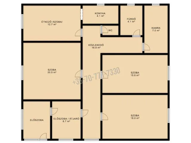 Eladó ház Kerecsend 106 nm