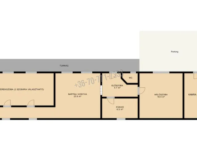 Eladó ház Markaz 75 nm