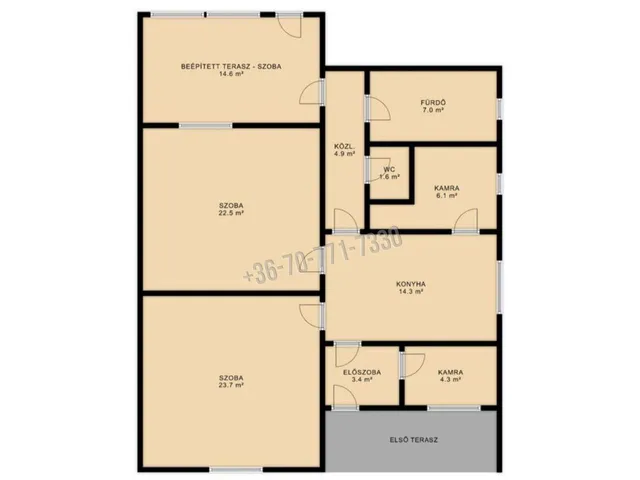 Eladó ház Heves 102 nm