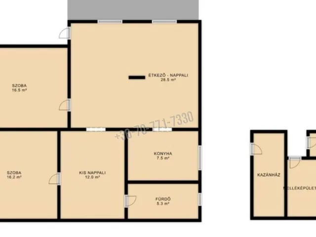 Eladó ház Jászapáti 90 nm