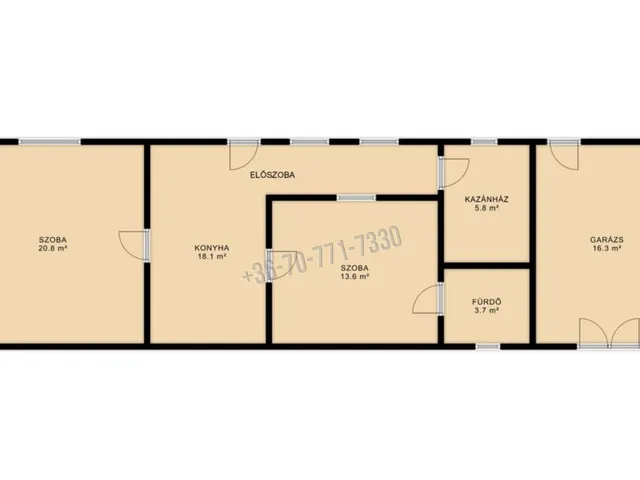 Eladó ház Jászágó 78 nm