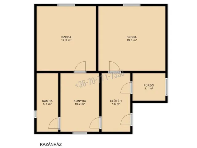 Eladó ház Heves 65 nm