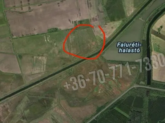 Eladó telek Pély, Jászsági főcsatorna 145275 nm