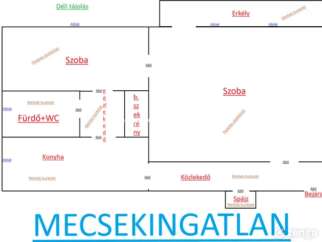 Eladó lakás Pécs, Rókusdomb 52 nm