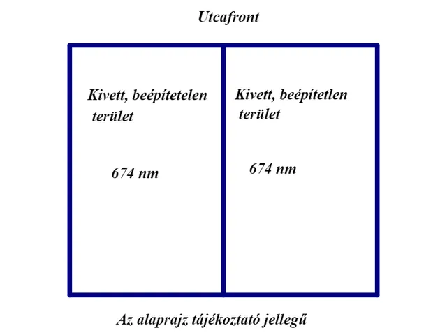 Eladó telek Nagykáta 674 nm