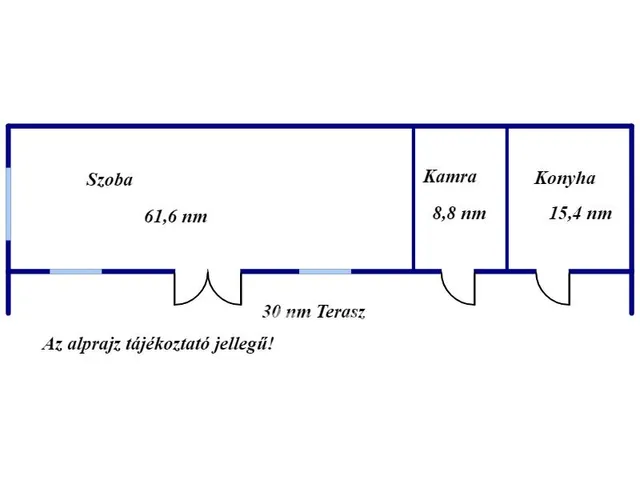 Eladó kereskedelmi és ipari ingatlan Jásztelek 100 nm