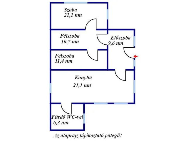 Eladó ház Jászfényszaru 80 nm