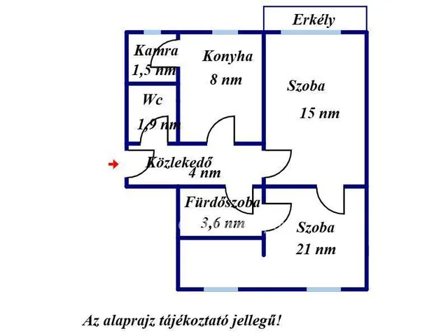 Eladó lakás Jászberény 55 nm