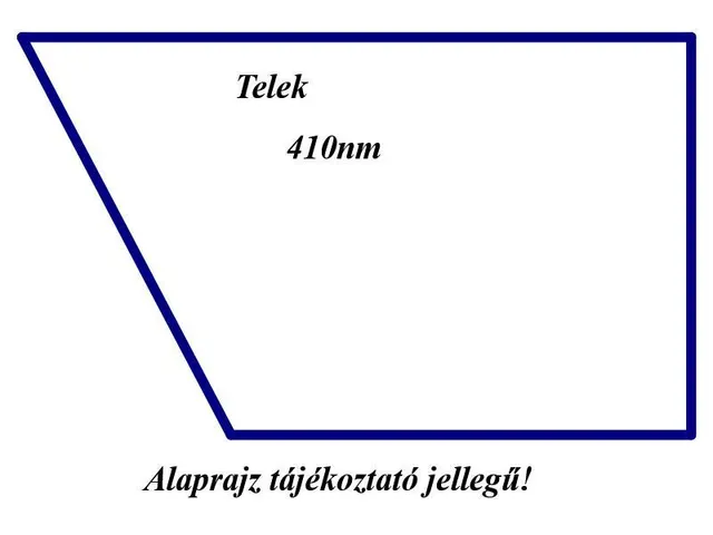 Eladó telek Jánoshida 410 nm