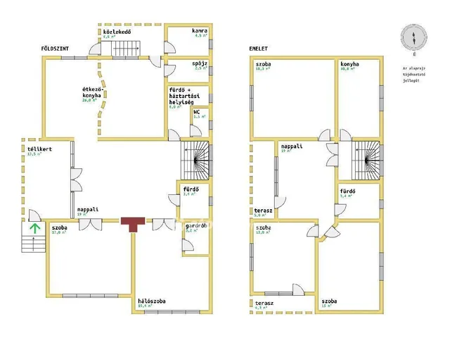 Eladó ház Jászárokszállás 196 nm