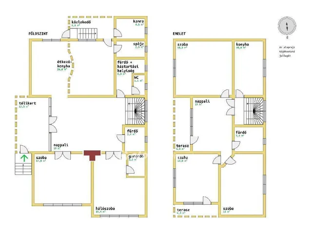 Eladó ház Jászárokszállás 196 nm