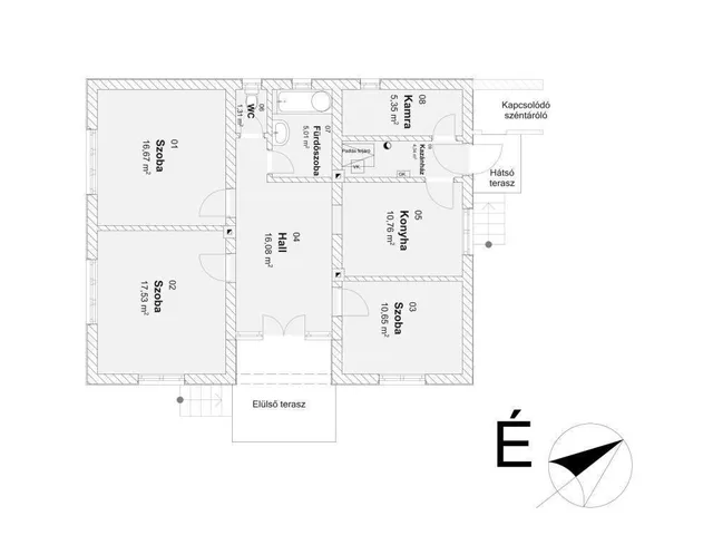 Eladó ház Jászkisér 87 nm