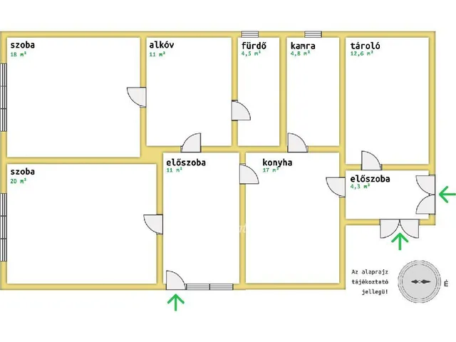 Eladó ház Jászfényszaru 103 nm