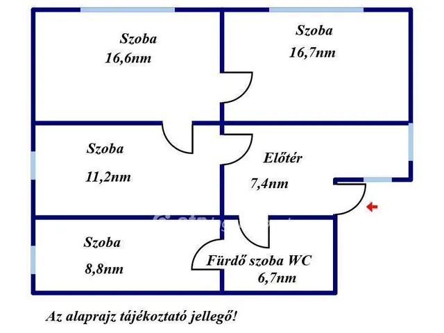 Eladó ház Jánoshida 67 nm
