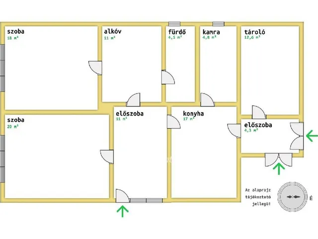 Eladó ház Jászfényszaru 103 nm