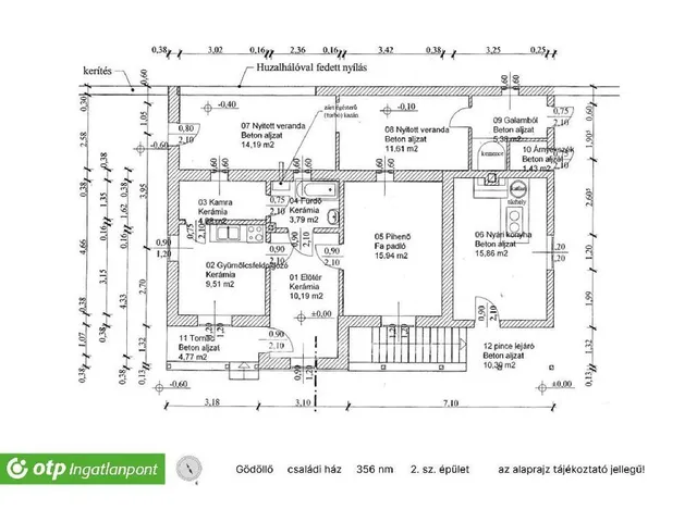 Eladó ház Gödöllő 356 nm