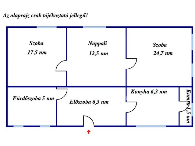 Eladó ház Pánd 73 nm