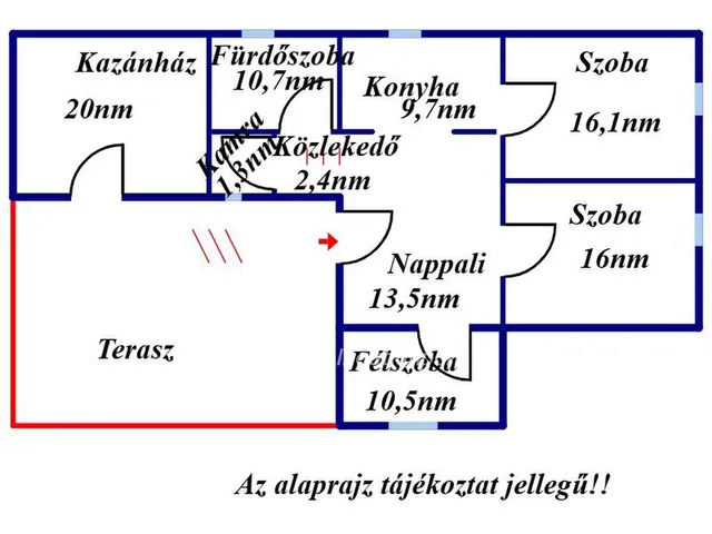 Eladó ház Jánoshida 100 nm