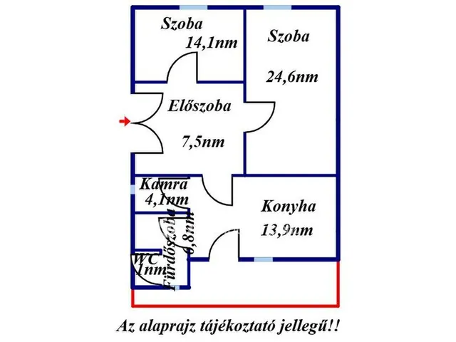 Eladó ház Jászberény 72 nm