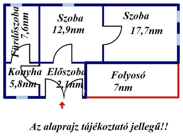 Eladó ház Jánoshida 46 nm