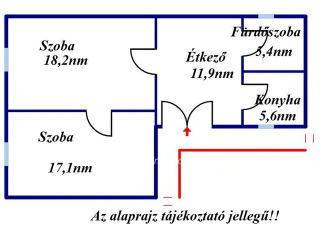 Eladó ház Jászfelsőszentgyörgy 58 nm